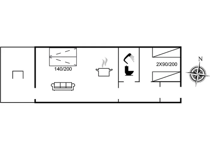 Apartment Anedorte - 50m From The Sea By Interhome